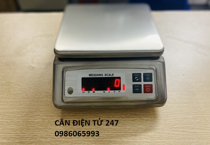 Cân bàn điện tử chống nước HSW 7.5kg